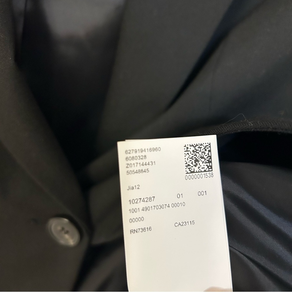 Boss Jia Slim Fit Blazer in Black Size 12 - Picture 7 of 12